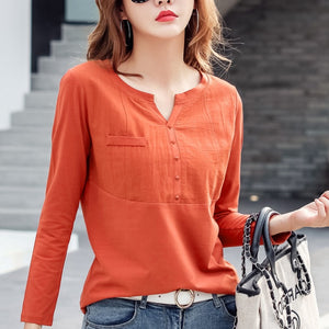 輕熟風短袖T恤女大尺碼韓版夏季修身顯瘦小v領上衣內搭上衣潮